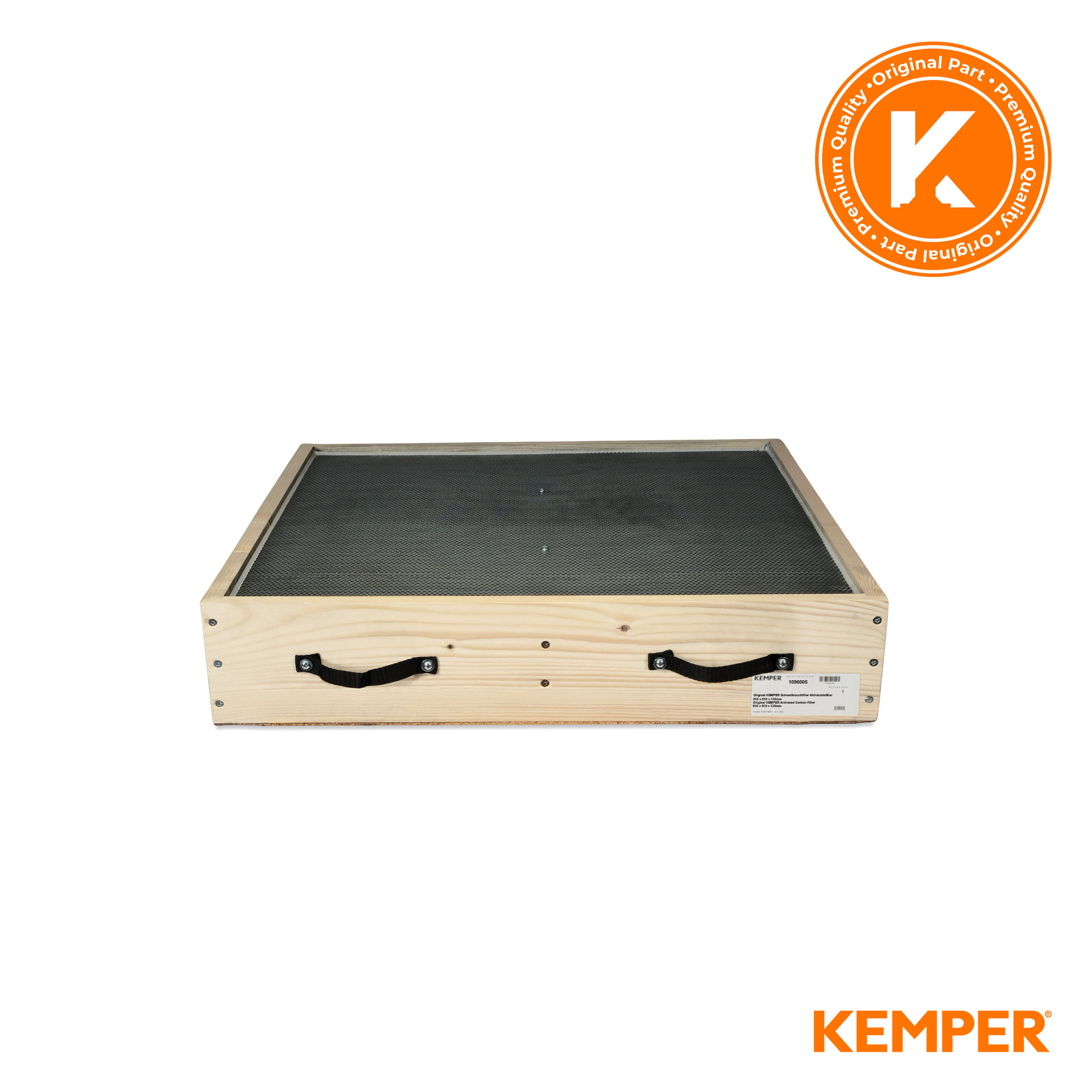 KEMPER Schweißrauchfilter Aktivkohlefilter - 610x610x125 mm