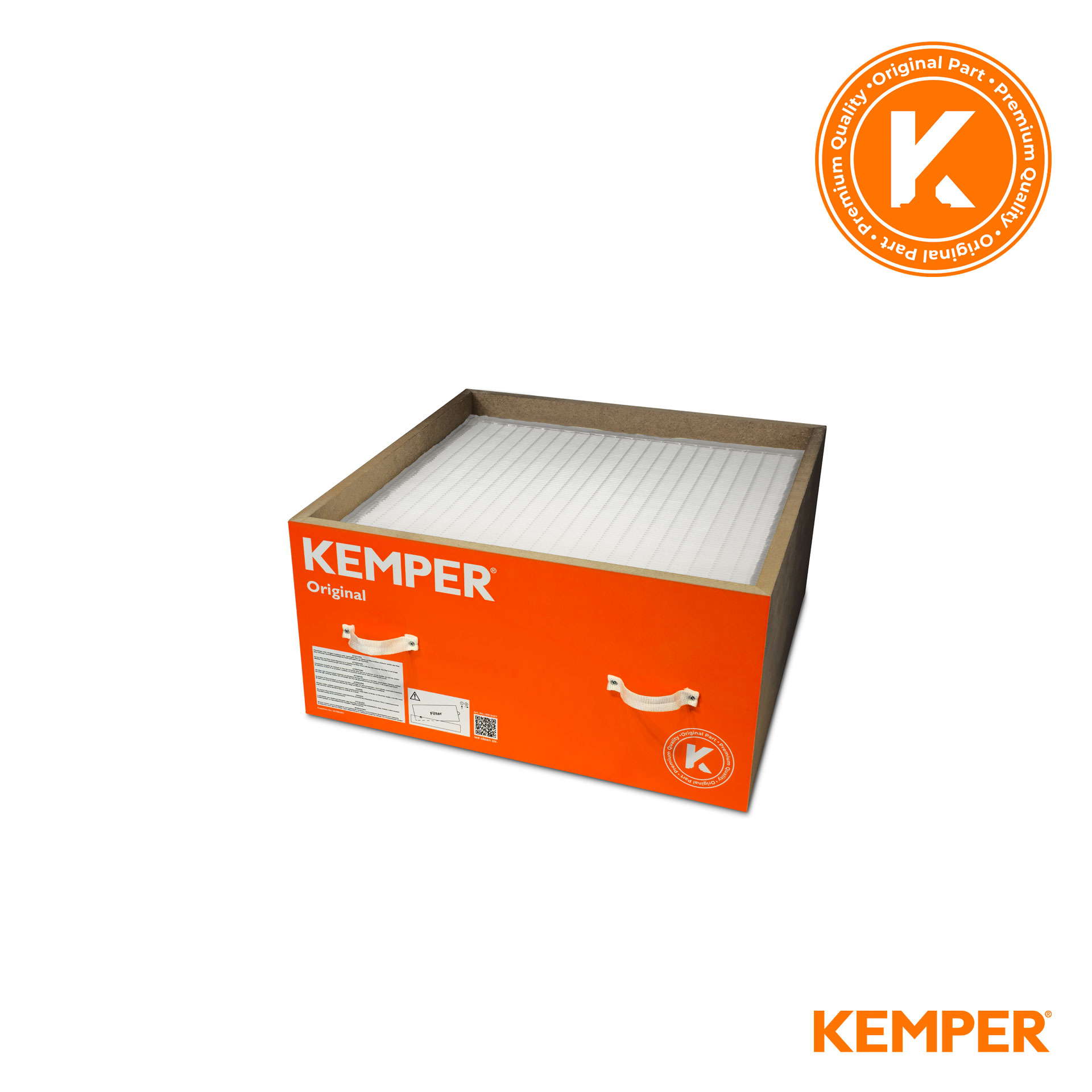 1090457 KEMPER Original ProfiMaster Hauptfilter E12 - 17 m² 1090457 - ProfiMaster Hauptfilter Original KEMPER E12 - 17 m² - Glasfaservlies - passend für: KEMPER ProfiMaster