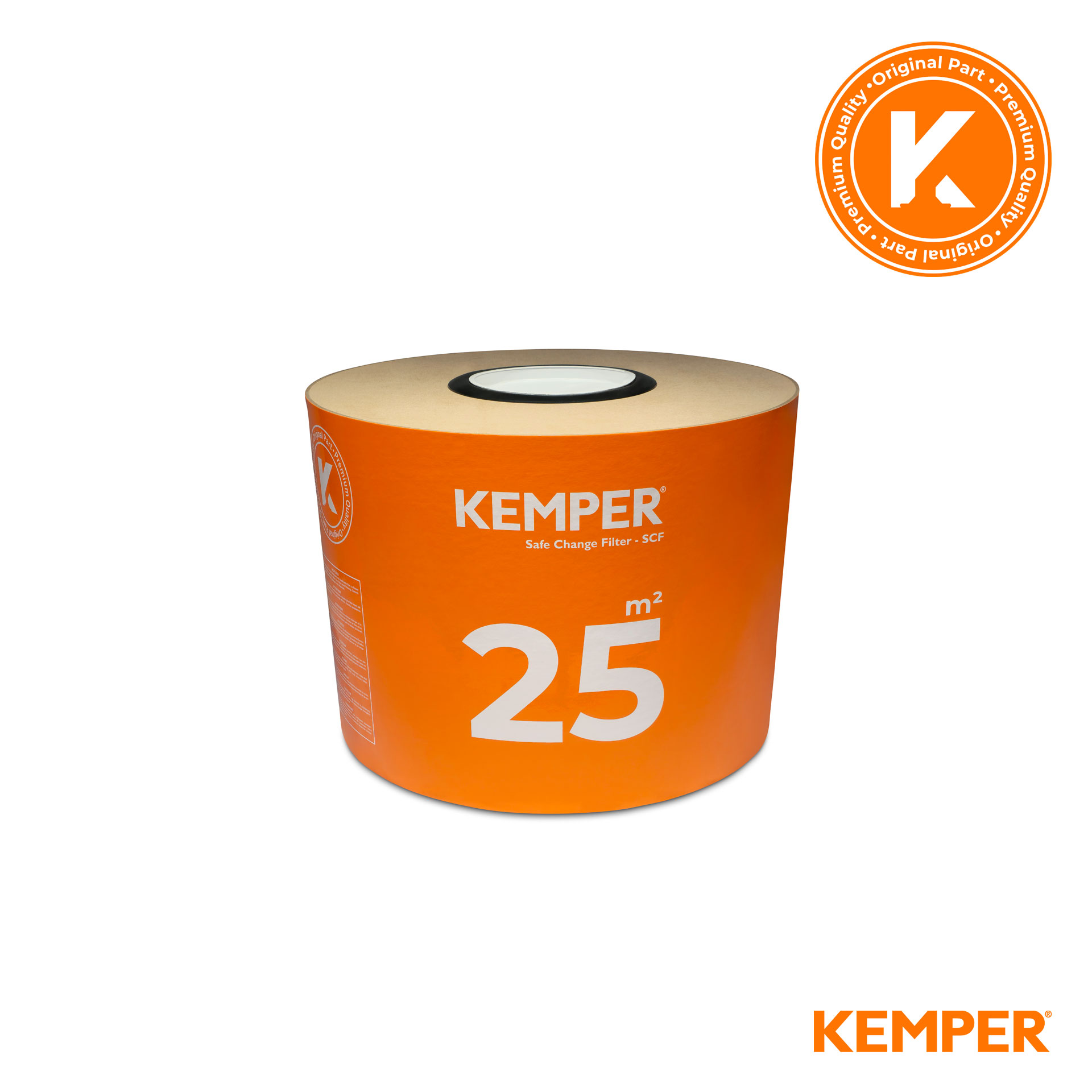 KEMPER SmartFil Rollenfilter mit Vorfilter - E12 - 25 m²