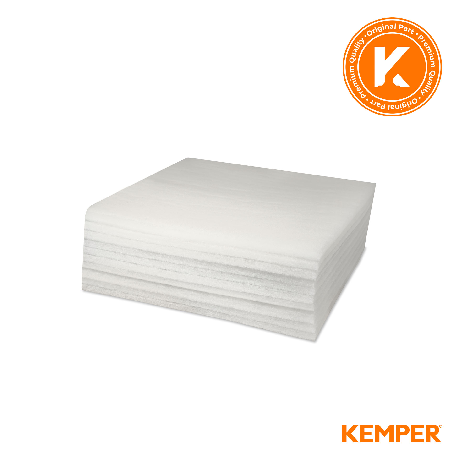 1090452  - KEMPER Original Vorfiltermatte 10er Set - passend für: KEMPER SmartMaster, TEKA Filtoo - 485 x 485 x 20 mm - ISO Coarse 70% - G4
