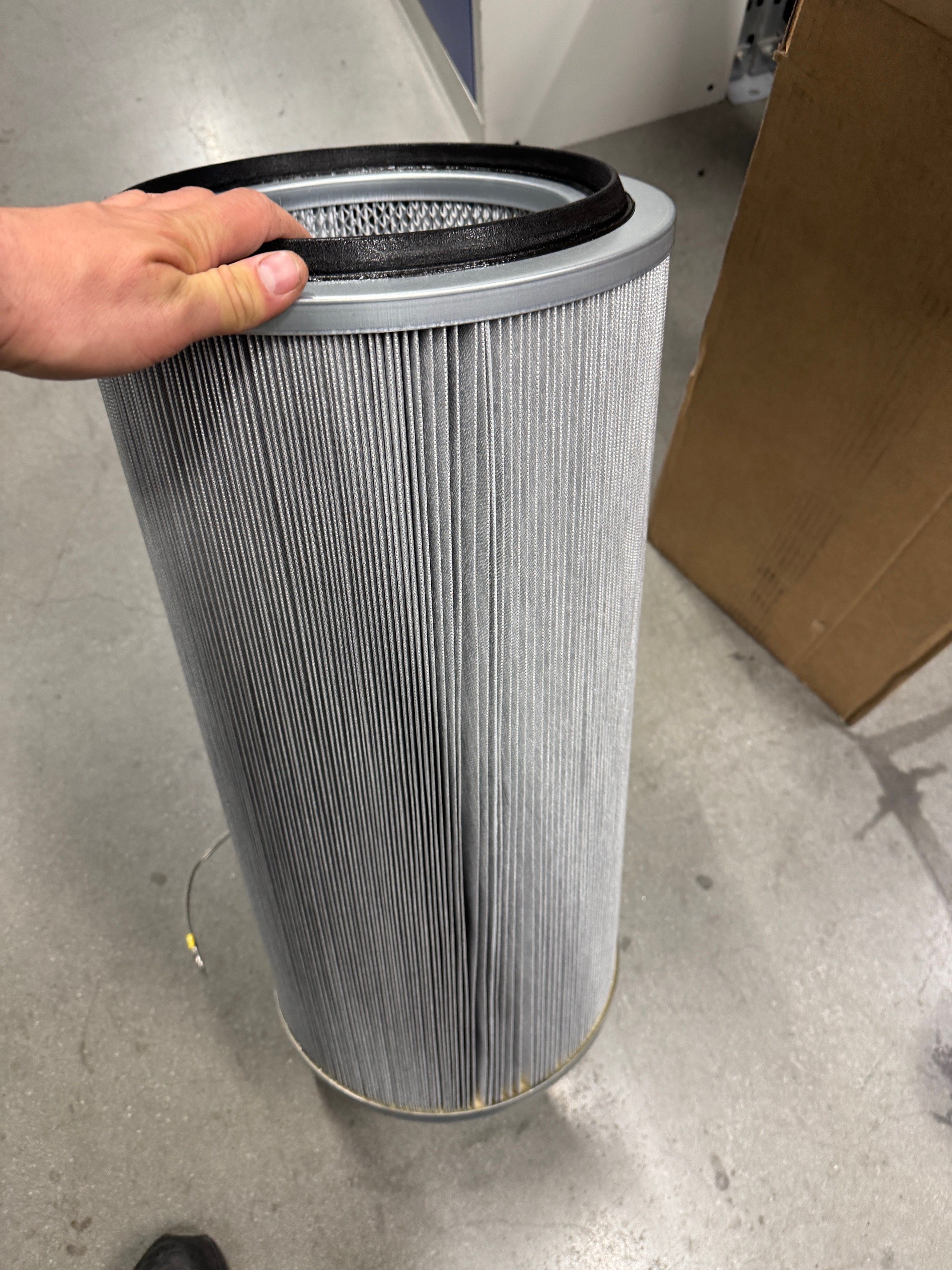 Filterpatrone - 325 x 660 mm - Polyester antistatisch - 12 m² passend für Rösler