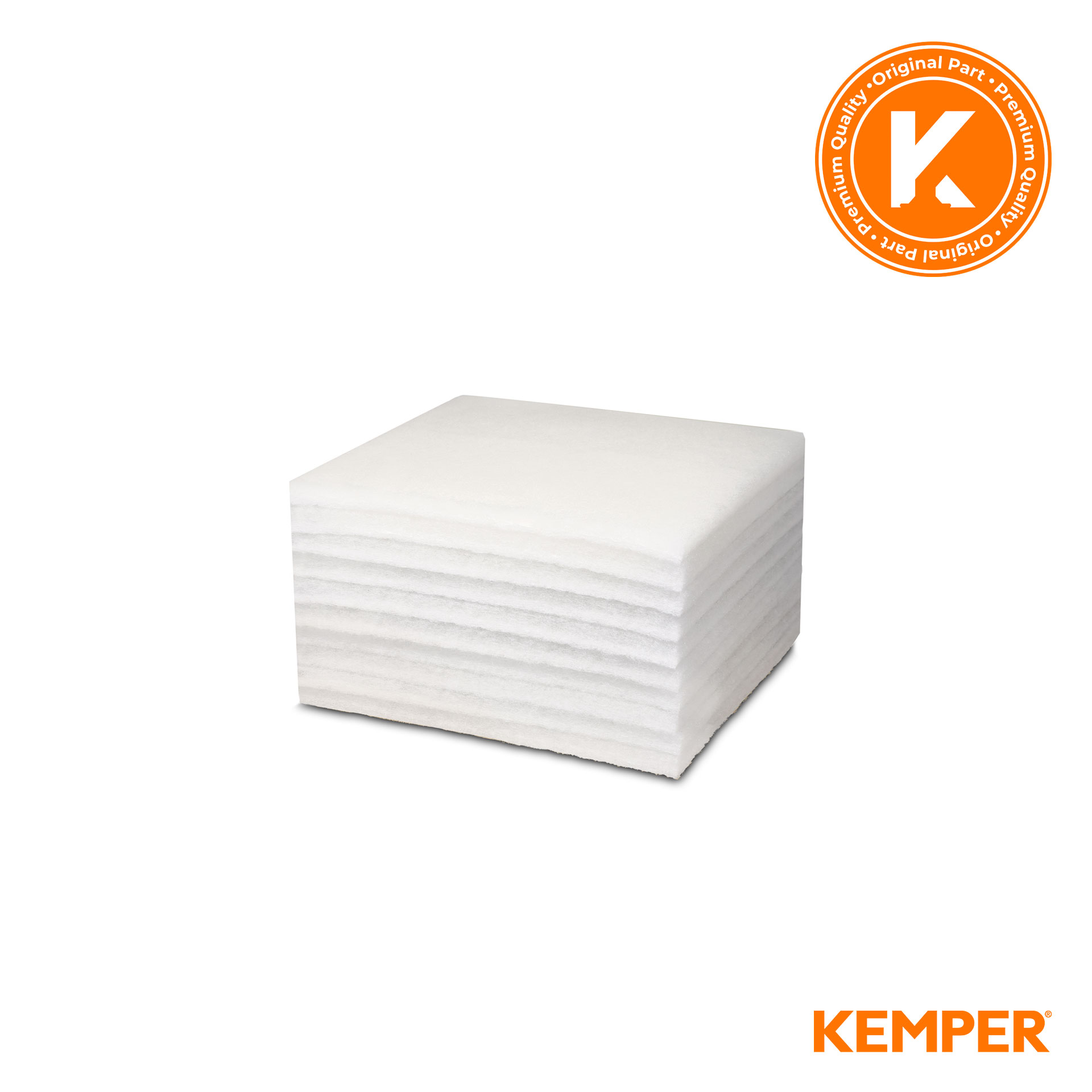 KEMPER Nattes préfiltrantes lot de 10 - 305x305x17 mm - ISO Coarse 70% - G4