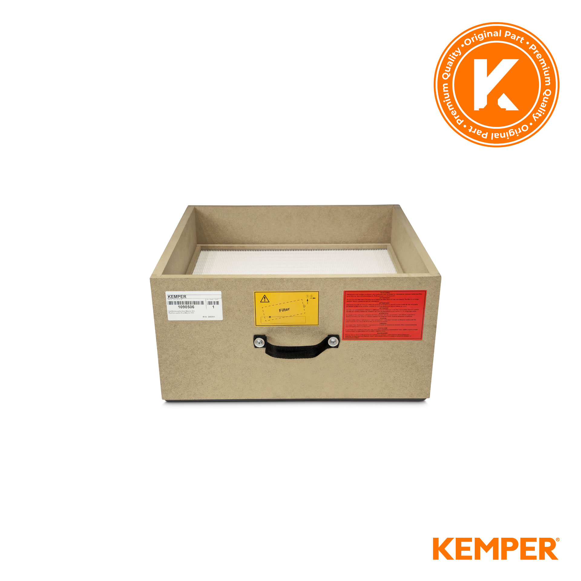 KEMPER SmartMaster filtre principal - 520x520x250 mm - H13 - 13 m²