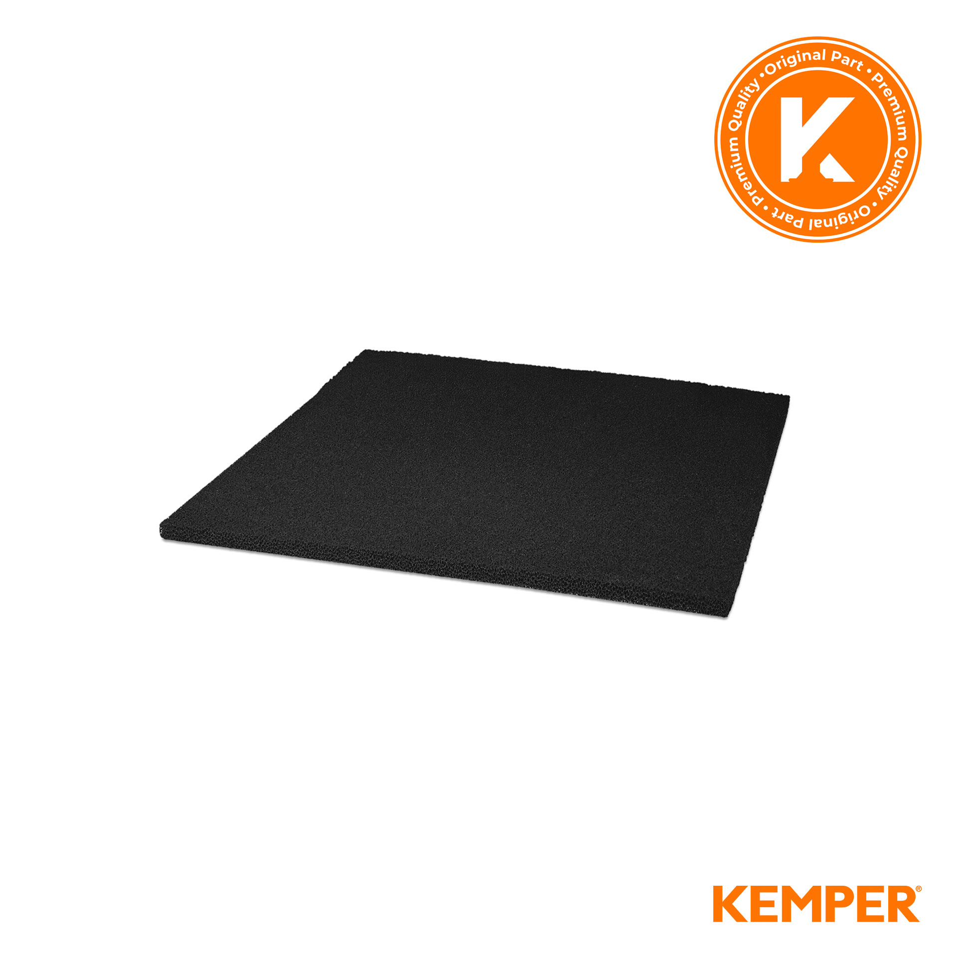 Original KEMPER FilterTable Filtermatte - HAN: 1090345 - 572x566x20 mm - Aktivkohlematte - passend für: KEMPER FilterTable