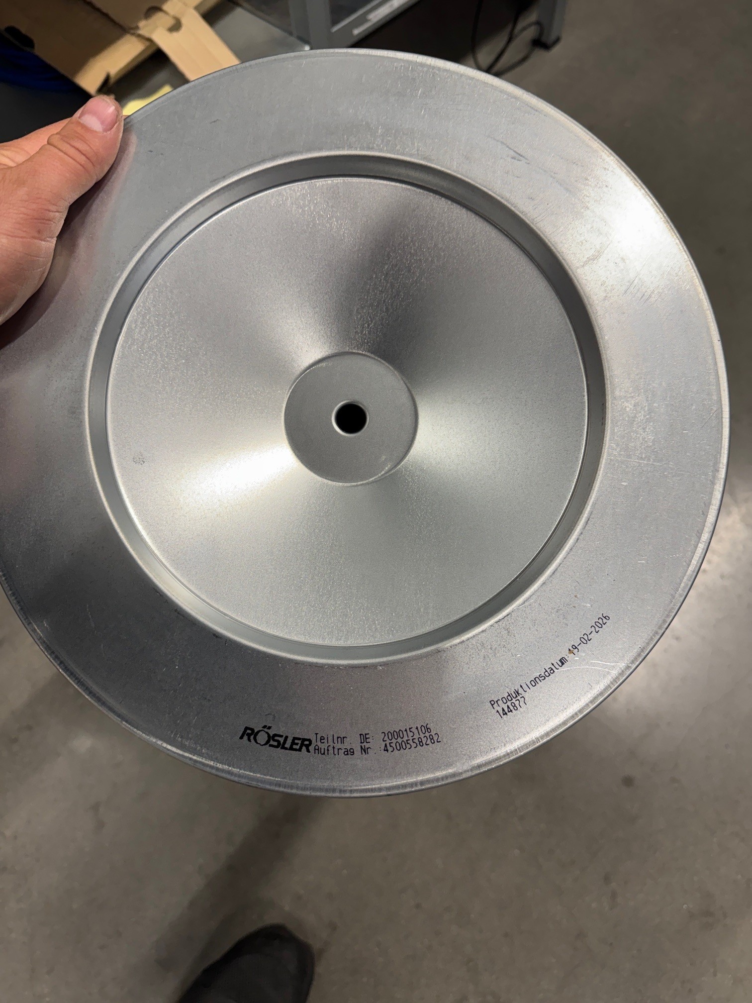 Filterpatrone - 325 x 660 mm - Polyester antistatisch - 12 m² passend für Rösler