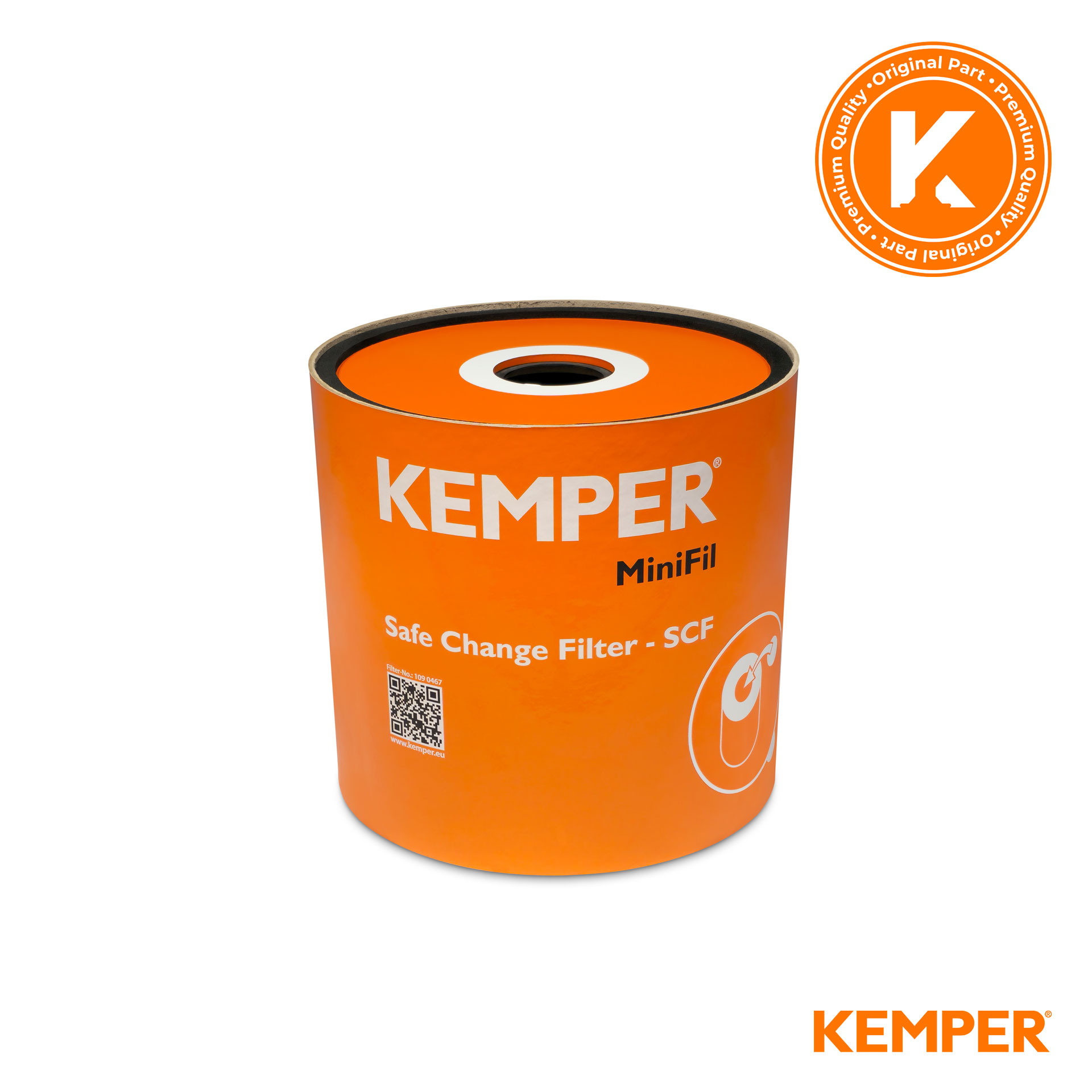 KEMPER MiniFil Rollenfilter mit Vorfilter - E12 -  12 m²
